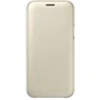 Чехол для телефонов Samsung Wallet Cover Gold (EF-WJ530CFEGRU) for Samsung J530 Galaxy J5 2017