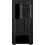 Корпус Aerocool NightHawk Black (NightHawk-G-BK-v1): Матеріал передній панелі сталь