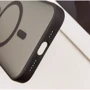 Чехол для iPhone Blueo Skin Friendly Frosted with MagSafe Black for iPhone 13 Pro Max: Тип чехла накладка на заднюю часть
