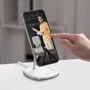 Зарядное устройство Baseus Wireless Charger Stand MagSafe Swan White (WXSW-02) for iPhone 16 I 15 I 14 I 13 I 12 series фото 7