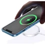 Зарядное устройство WIWU Wireless Charger MagSafe Wi-W009 15W White for iPhone 16 I 15  I 14 I 13 I 12 series: Количество USB-портов нет