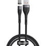 Кабель Baseus USB Cable to USB-C Zinc Magnetic Safe Fast Charging Data 1m Black/Gray (CATXC-NG1)