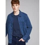 Куртка Jack & Jones 65409941 46 синяя демисезон: Тип застежки На пуговицах