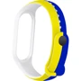 Ремешок ArmorStandart New Style Blue - Yellow (ARM61907) for Xiaomi Mi Smart Band 5/6/7: Совместимость с моделью Mi Band 7, Mi Band 6, Mi Band 5