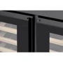 Винный шкаф Philco PW38GDFB: Материал полок дерево