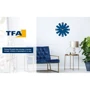 Настенные часы TFA дизайнерские в наборе бесшумный механмзм «Sweep» синсй 400x37x400 мм фото 6