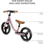 Беговел Kinderkraft Space Dark Pink (KRSPAC23PNK0000): Возраст от 2 лет