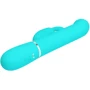 Вибратор с поступательным движением LYBAILE Pretty Love Coale Тurquoise (BW-500013-1)