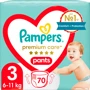 Подгузники Pampers Premium Care Pants Midi Размер 3 70 шт (8001090759955)