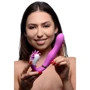 G-Licker 12X Silicone Vibe with Clitoral Stimulation - стимулятор, 15x3.8 см
