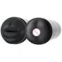 Двойной мастурбатор на присоске Topco Sales CyberSkin® Stealth Double Stroker, Mouth & Ass - ротик+попка, 27х8 см