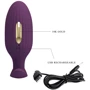 Анальная вибропробка LYBAILE Pretty Love Jefferson Violet с электростимуляцией (BI-040083HP-1)