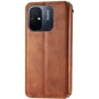 Аксесуар для смартфона Mobile Case Getman Cubic Brown for Xiaomi Redmi 12C: Матеріал искусcтвенная кожа и термополиуретан