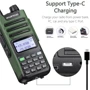 Рация Baofeng UV-13 Pro V2 green: Радиус действия, км 10
