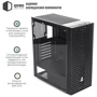 Корпус QUBE CARNIVAL RGB Black (CARNIVAL_FCNU3): Форм-фактор материнской платы ATX/MicroATX/Mini-ITX