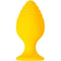 Анальная пробка ToDo Anal Plug Riffle (желтая)