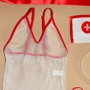 Игровой костюм Медсестра NDS W338 White/Red S/M (23639)