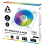 Кулер Arctic P14 PWM PST/A-RGB WHITE (ACFAN00276A): Тип вентилятор