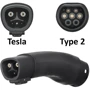 Адаптер Olink NACS TESLA - Type 2 AC 32A Max для электромобилей из Европы