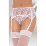 Пояс для чулок SoftLine Garterbelt 3311, S/M (white)