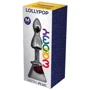 Анальная пробка Wooomy Lollypop Double Ball Metal Plug Red M