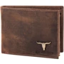 Чоловіче портмоне DNK Leather коричневе (DNK-02-BAW-TAN)