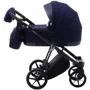 Коляска 2 в 1 Adamex Gallo Thermo GA-9 deep blue фото 11