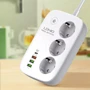Сетевой фильтр LDNIO SEW3452 Wi-Fi (3x220V+3USB+Type-C/30W/2m) White: Тип Сетевые фильтры