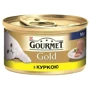 Влажный корм для котов Gourmet Gold Мусс с курицей 85 г (12307070)