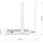 Маршрутизатор Wi-Fi Keenetic Skipper 4G (KN-2910): Количество LAN портов 4