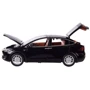Металлическая машинка Автопром Tesla Model X Тесла 1:22 черная (7574ABC): Материал Пластик, Металл