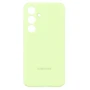 Чехол для телефонов Samsung Silicone Case Light Green (EF-PS921TGEGWW) for Samsung S921 Galaxy S24: Материал Силикон/Поликарбонат/Микрофибра