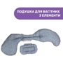 Подушка для беременных Chicco Boppy Total Body Pillow синяя (79923.82): Цвет синий
