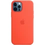 Чехол для iPhone Apple Silicone Case with MagSafe Electric Orange (MKTR3) for iPhone 12/iPhone 12 Pro