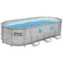 Каркасный бассейн Bestway 56716, 549х274х122 см 5 678 л/ч с дозатором лестницей и тентом фото 2