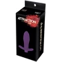 Анальная пробка с вибрацией MAI Attraction Toys №87 Purple