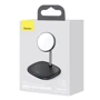 Зарядний пристрій Baseus Wireless Charger Stand MagSafe Swan Black (WXSW-01) for iPhone 16 I 15 I 14 I 13 I 12 series фото 10