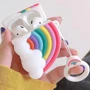 Чохол для навушників TPU Case Rainbow for Apple Airpods: Матеріал Термопластичний поліуретан