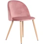 Стул обеденный AMF Sherry beech/pink velvet (545871): Производитель AMF