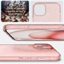 Чехол для iPhone Spigen Liquid Crystal Glitter Rose Quartz (ACS06649) for iPhone 15 Plus: Материалы Силикон