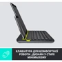Клавіатура Logitech K480 Black (920-006368, 920-006366): Підключення беспроводное