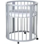 Кровать DeSon БУК Обрий серый без ящика с маятниковым механизмом DS-8031