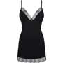 Эротический пеньюар с трусикам Obsessive Bella Rou black XS/S