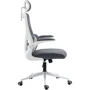 Крісло GT Racer X-5728 White/Gray фото 4