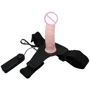 Страпон LYBAILE Vibrating Strap On Flesh