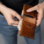 Мужское портмоне The Wings Mini светло-коричневое (TW-CW-Mini-kon-ksr): Страна производитель Украина