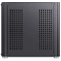 Корпус Jonsbo TK-2 Black: Материал передней панели закаленное стекло
