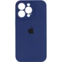 Чехол для iPhone Mobile Case Silicone Case Full Camera Protective Deep Navy for iPhone 15 Pro Max