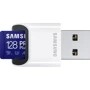 Карта памяти Samsung 128GB microSDXC Class 10 UHS-I U3 PRO Plus + adapter (MB-MD128KA/RU)