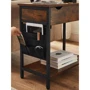 Журнальный столик Leobert Olmi USB вход + розетка в стиле Loft: Ширина, см 60